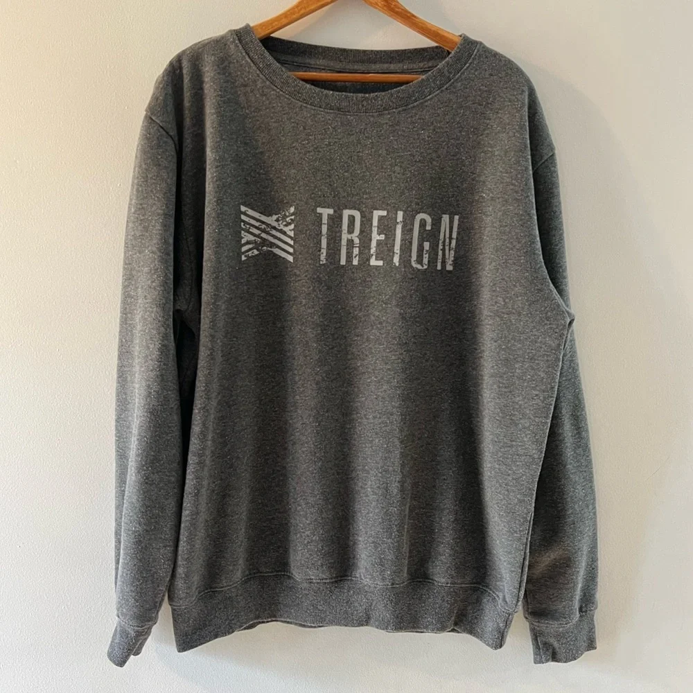 Treign Crewneck Pullover Sweatshirt, size Large‎ (NO TAGS!), athleisure, workout